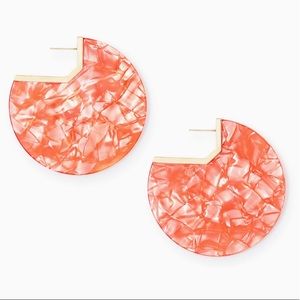 Kendra Scott Kai Earring (Peach Acetate/Gold)